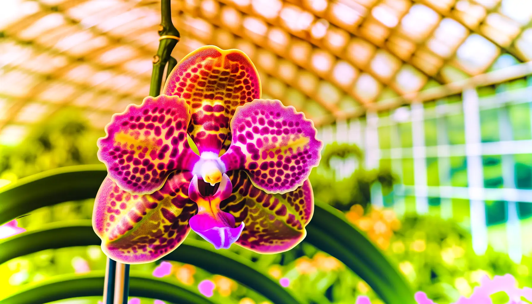 orquídea vanda cuidados especiais
