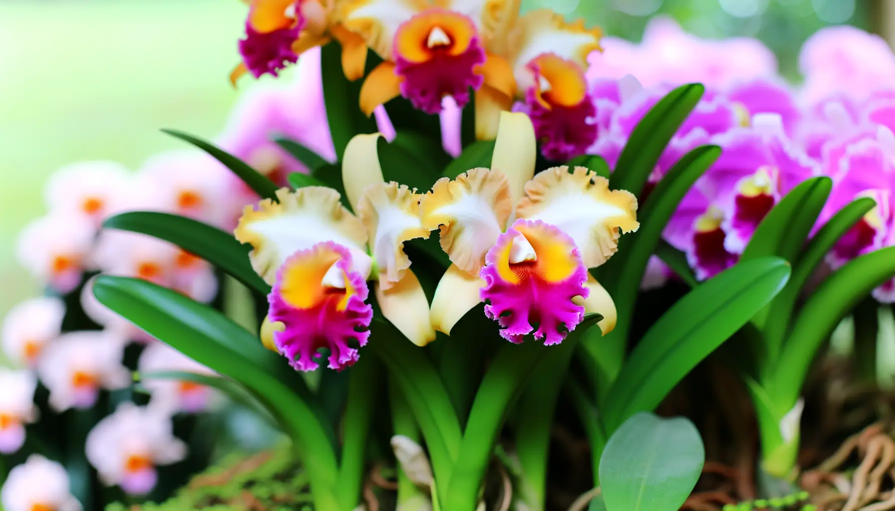 orquídea cattleya tipos e cores