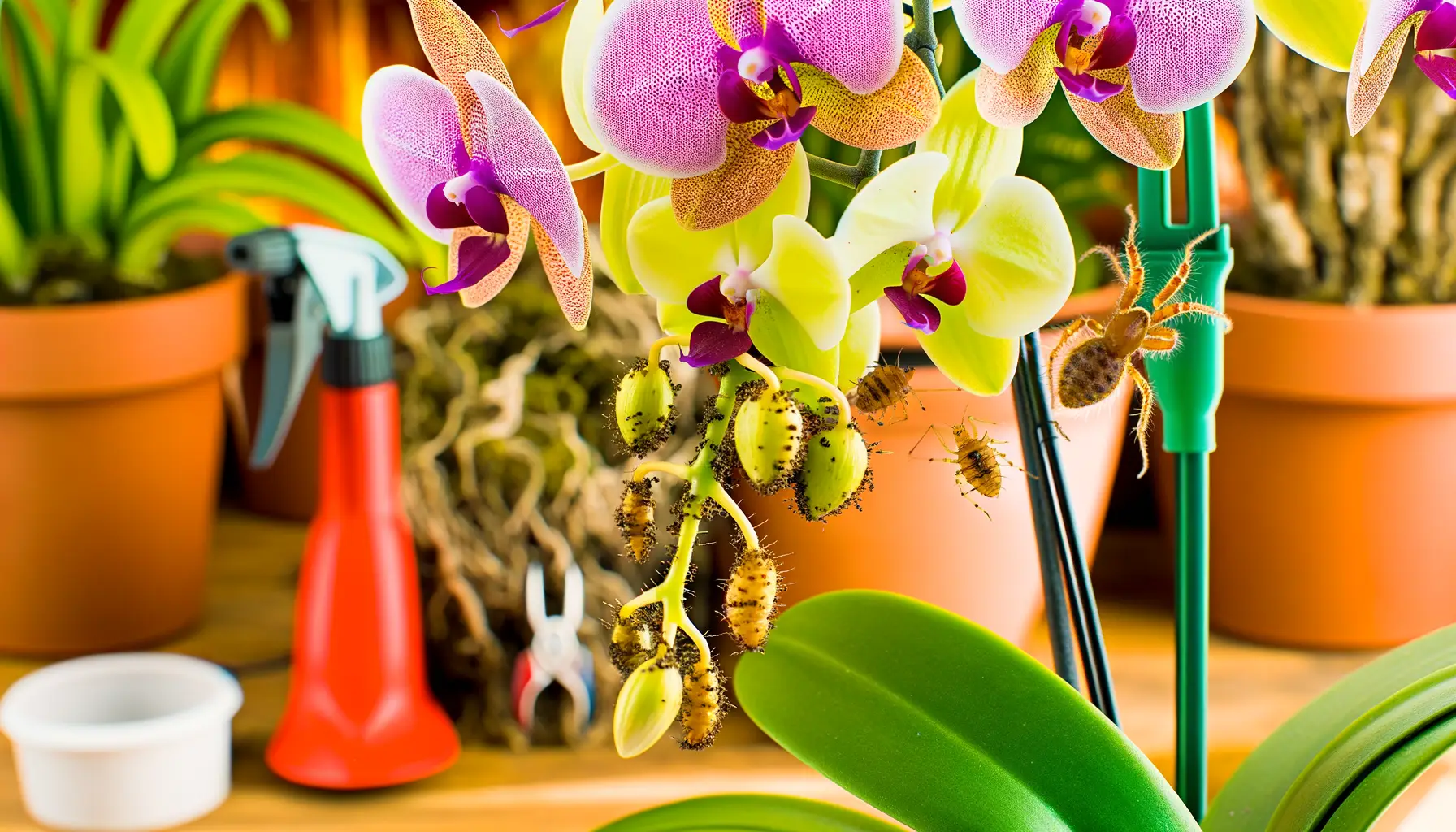 pragas em orquídeas e como combatê-las