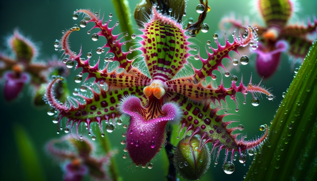 orquídea cara de macaco