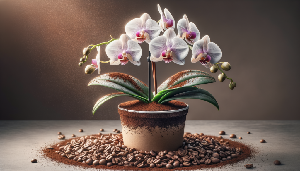 pode colocar borra de cafe em orquideas